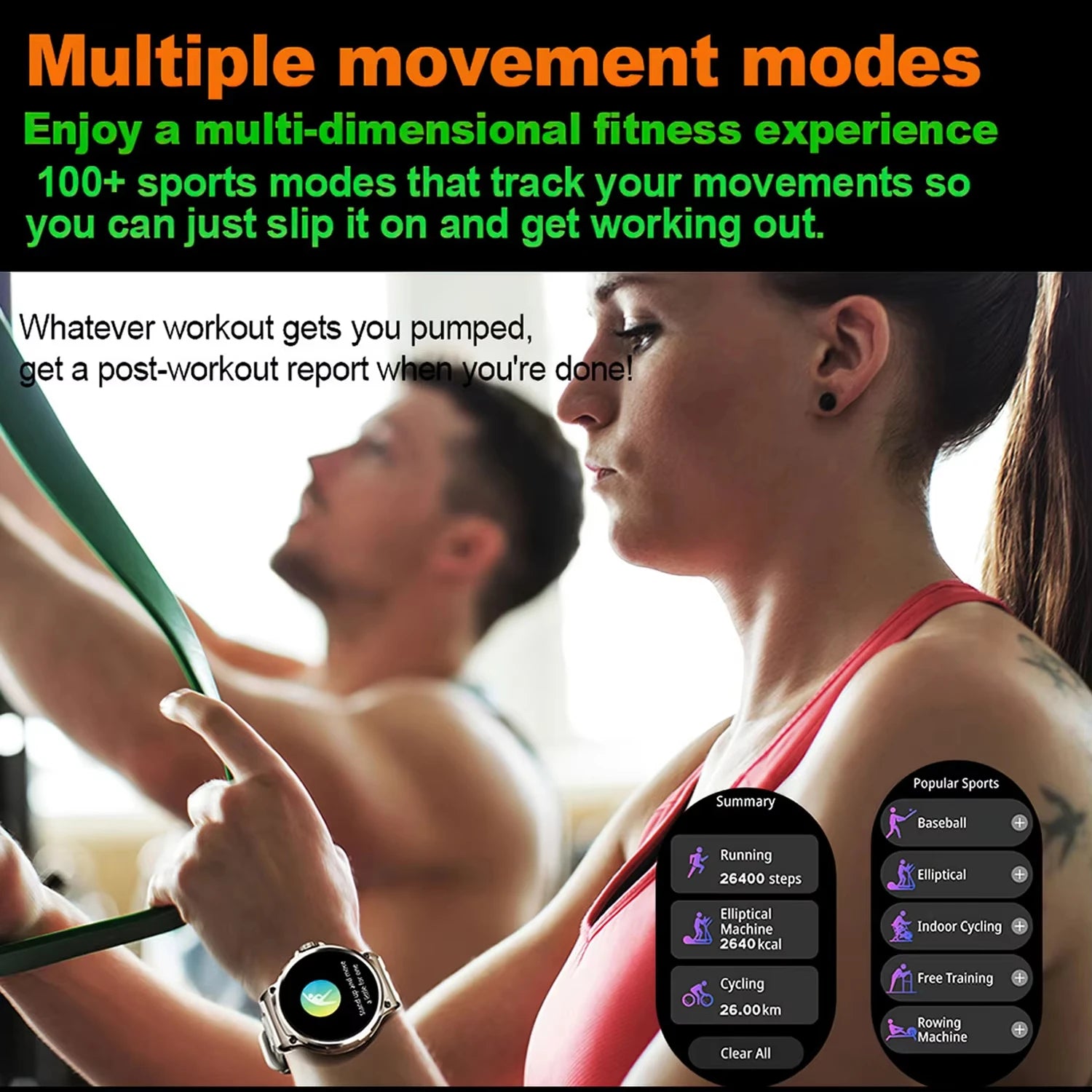 Titan 2025 Smartwatch 1.85" – 710mAh, Multi-Sport