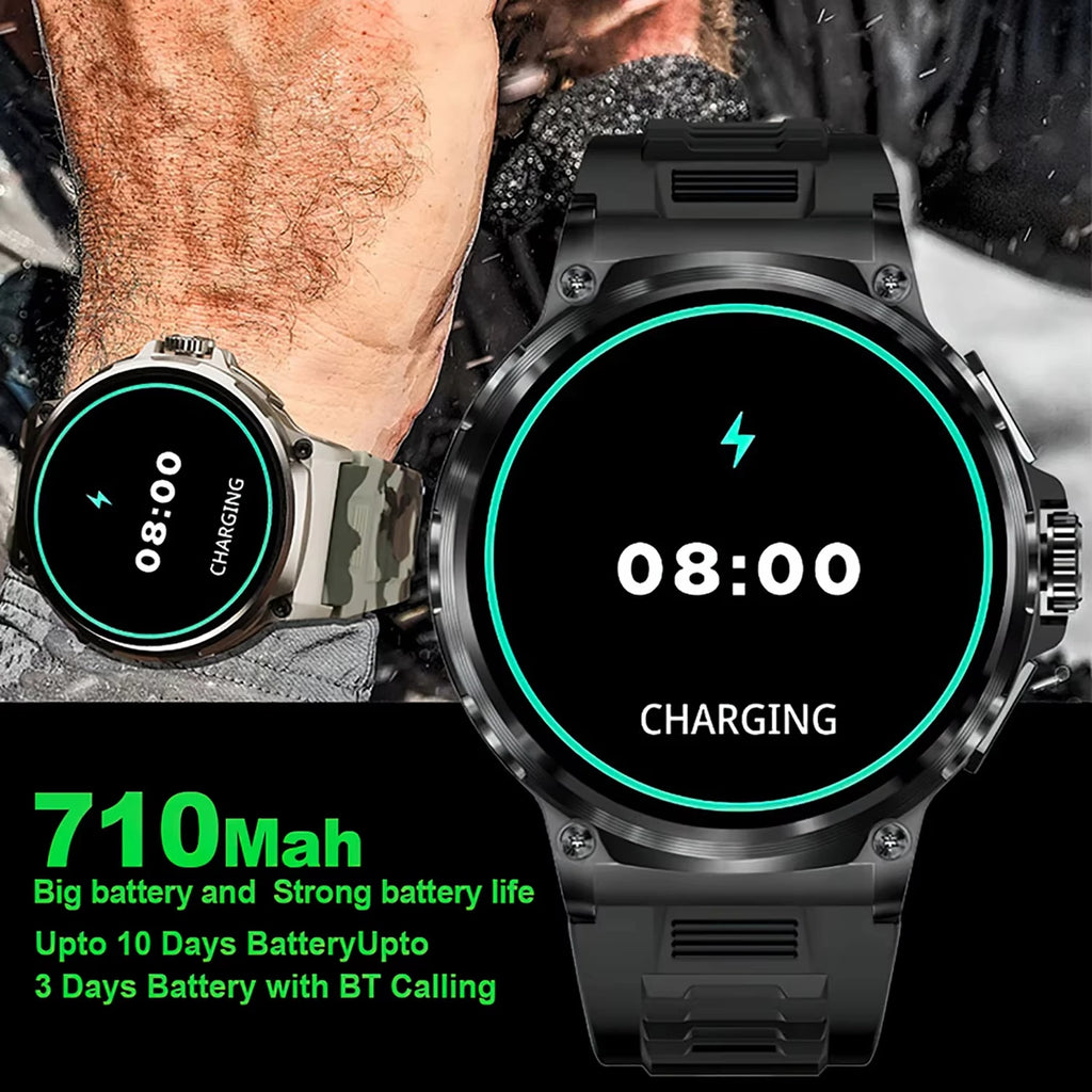 Titan 2025 Smartwatch 1.85" – 710mAh, Multi-Sport